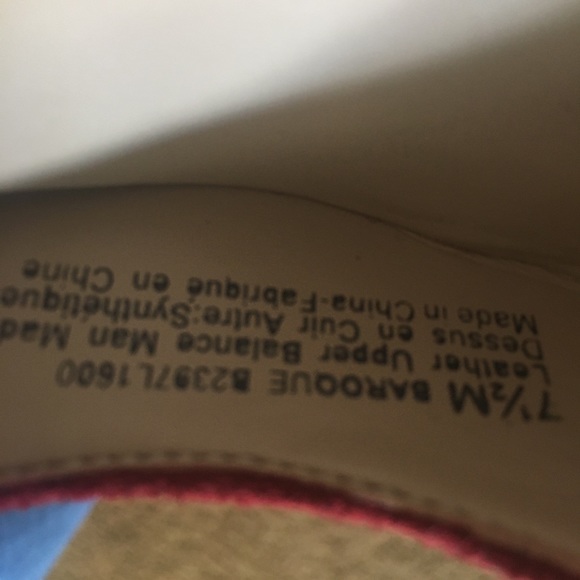 Franco Sarto Red Suede Heels - Picture 4 of 5